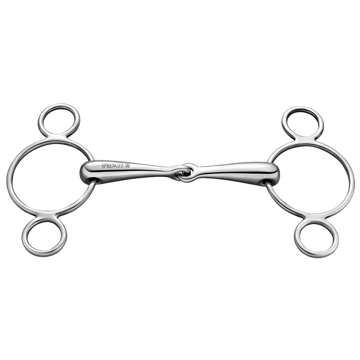 3-Ring-Gebiss Edelstahl