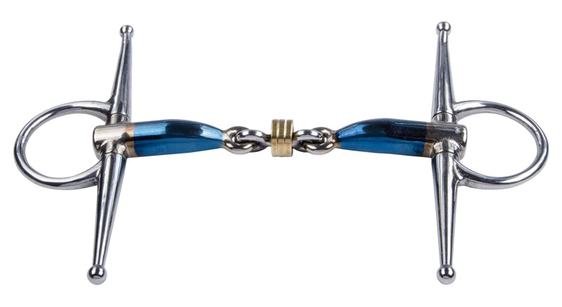 Schenkeltrense Sweet Iron "Messing Ringe"
