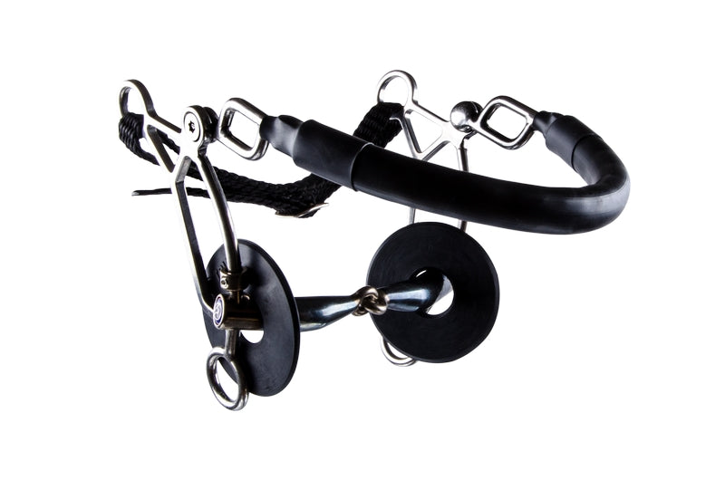 Hackamore Kombi Kurz Sweet Iron "Locked (Arretiert)"