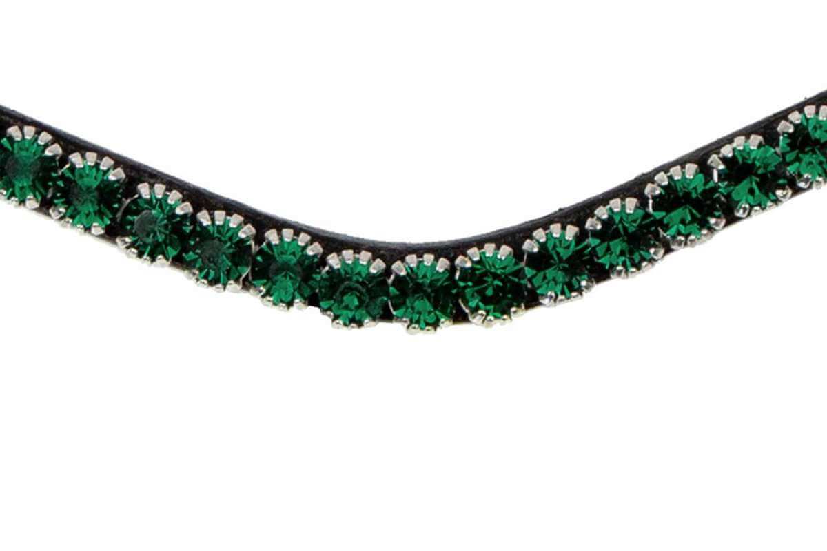 Stirnriemen "Sleek Deep Emeral"
