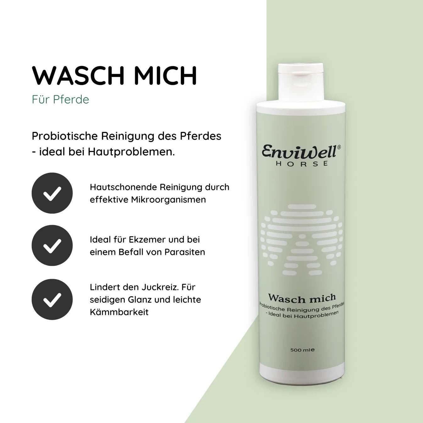 Wasch mich - Anti-Juckreiz-Shampoo für Pferde